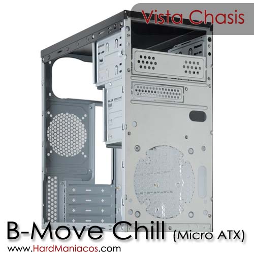 b move chill micro atx frontal desmontado
