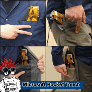 microsoft pocket touch