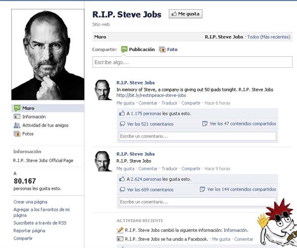 steve jobs muere