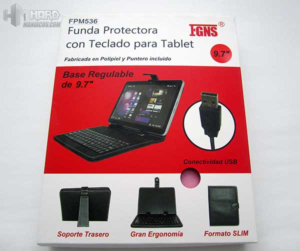 Funda Tablet 9.7 Pulgadas con teclado