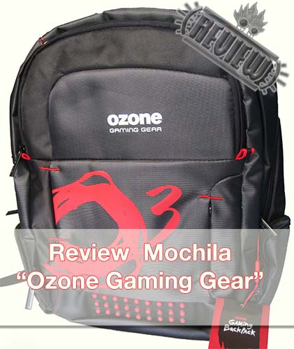 Mochila Ozone Gaming Gear portada