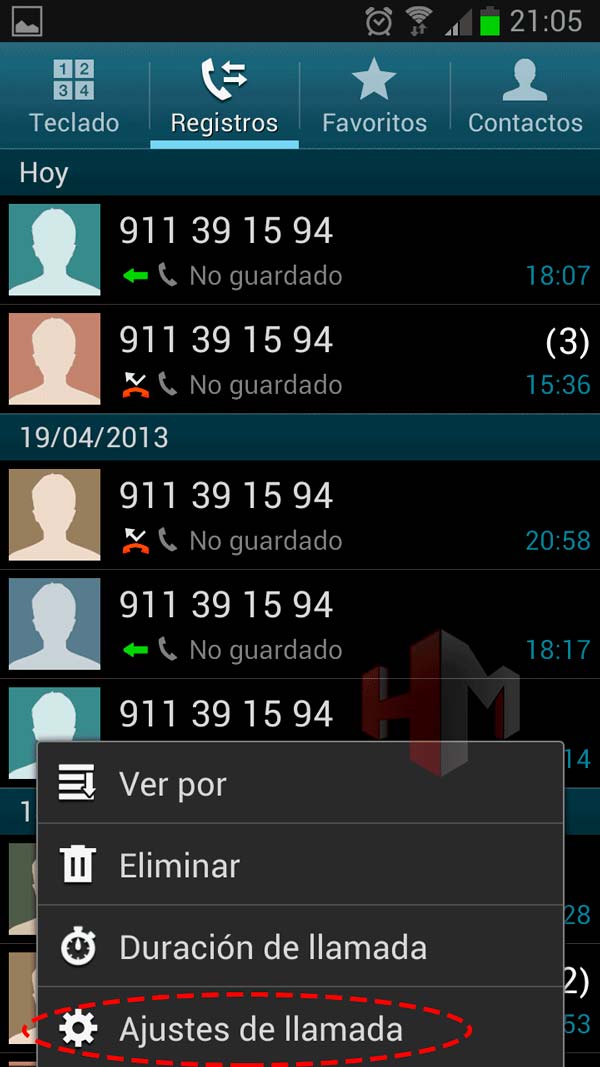 bloquear numeros de telefono 4