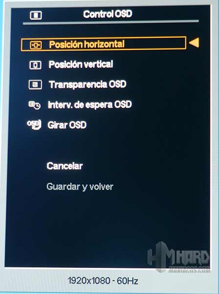 HP-Pavilion-menu-OSD-control-OSD-l