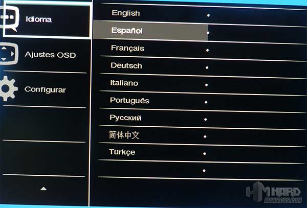 Monitor-Philips-menu-OCD-idioma-l