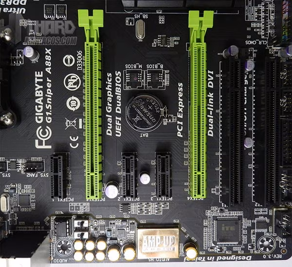 Placa-Base-Gigabyte-PCIs