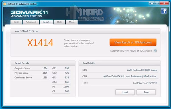 Placa-Base-Gigabyte-Test-3DMark-Xtreme-grafica-dedicada