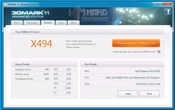 Placa-Base-Gigabyte-Test-3DMark-Xtreme-grafica-integrada