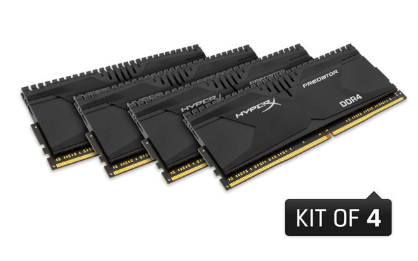 HyperX DDR4 kit4