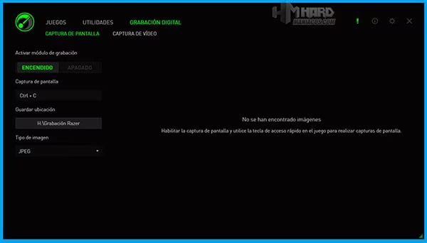 Razer-Game-Booster,-3-Grabacion-digital,-Captura-de-pantalla