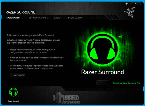 Razer-Surround,-Calibracion
