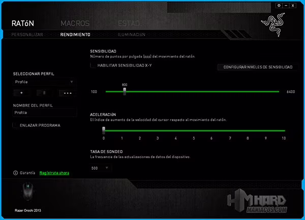 Razer-Orochi-Synapse-Raton-Rendimiento