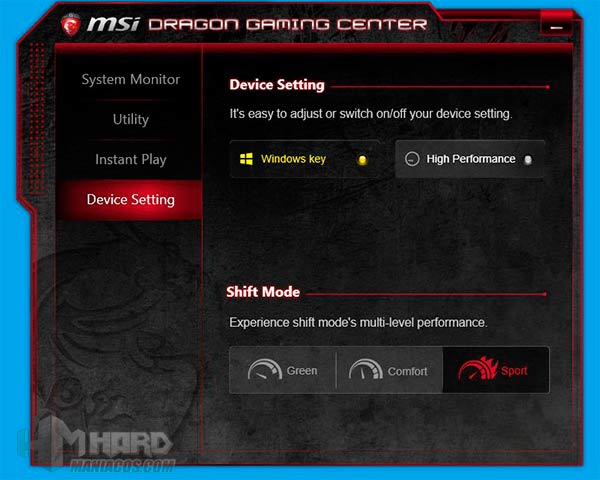 Portatil-GT80Titan-programa-MSI-Dragon-Gaming-Center-Device-Setting
