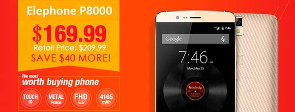 Preventa Elephone P8000 1