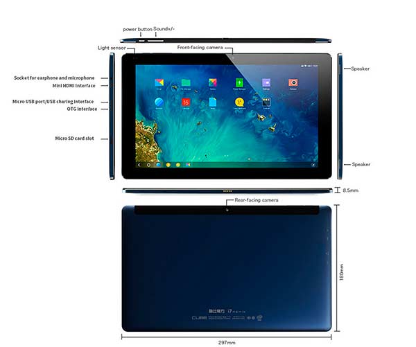 Cubo I7 Remix Tablet-Cubo-Remix- 1