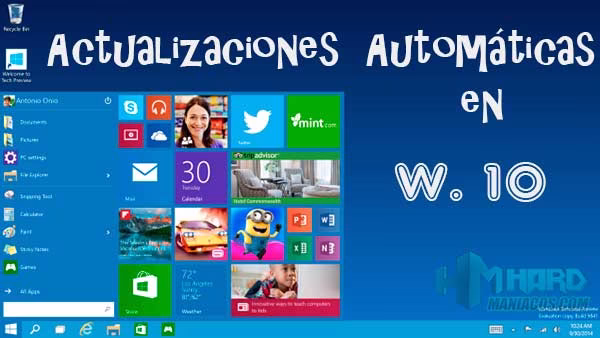 Actualizaciones automáticas