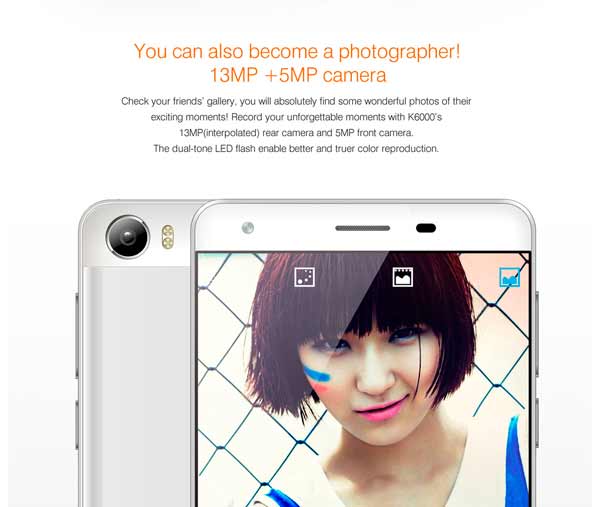 OUKITEL-K6000-camara