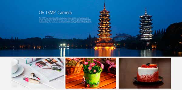 Bluboo X9 camara