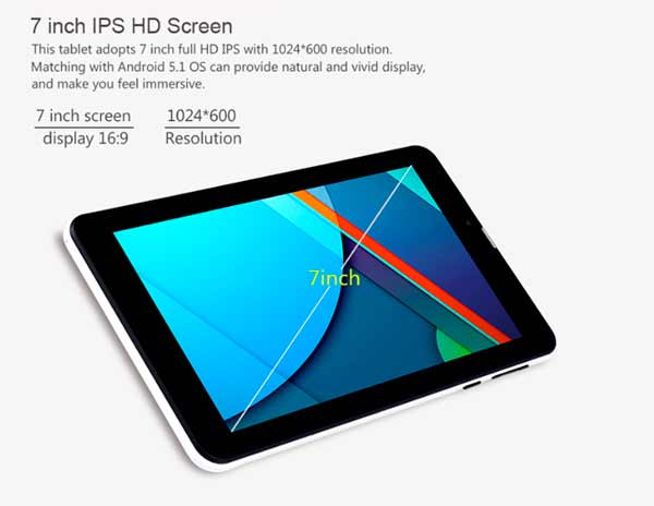 Tablets de Windows 10 Chuwi Vi7