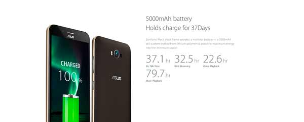 ASUS Zenfone Max 5 bateria