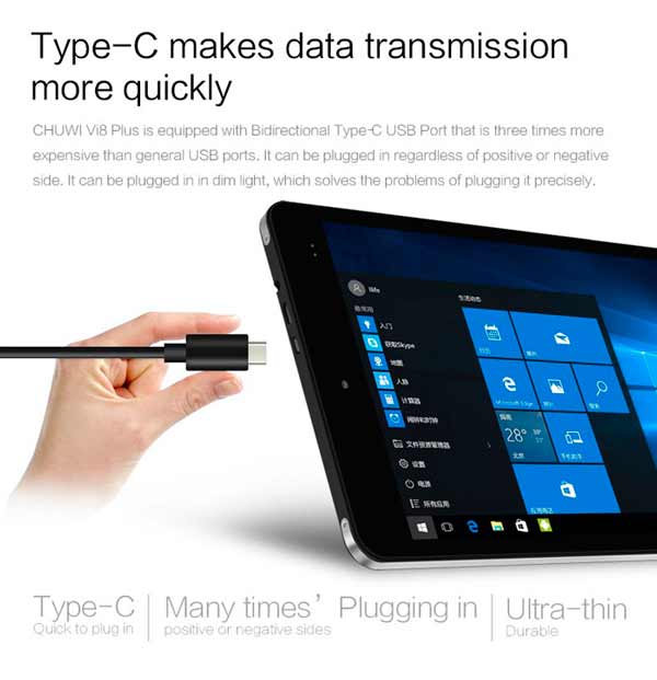 Chuwi Vi8 Plus USB