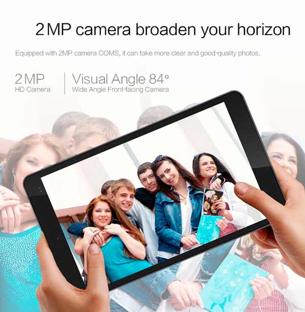 Chuwi Vi8 Plus camara