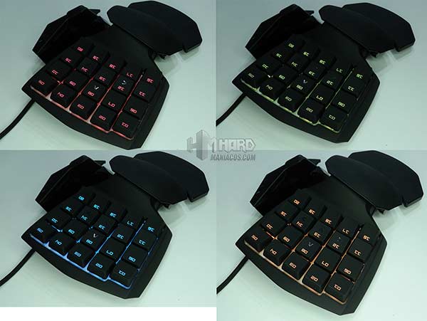 Razer Orbweaver Chroma montaje-iluminacion