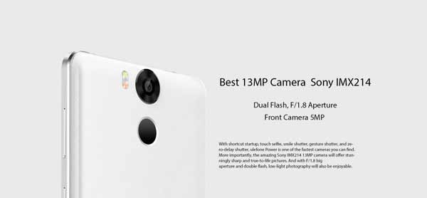 Ulefone Power camara