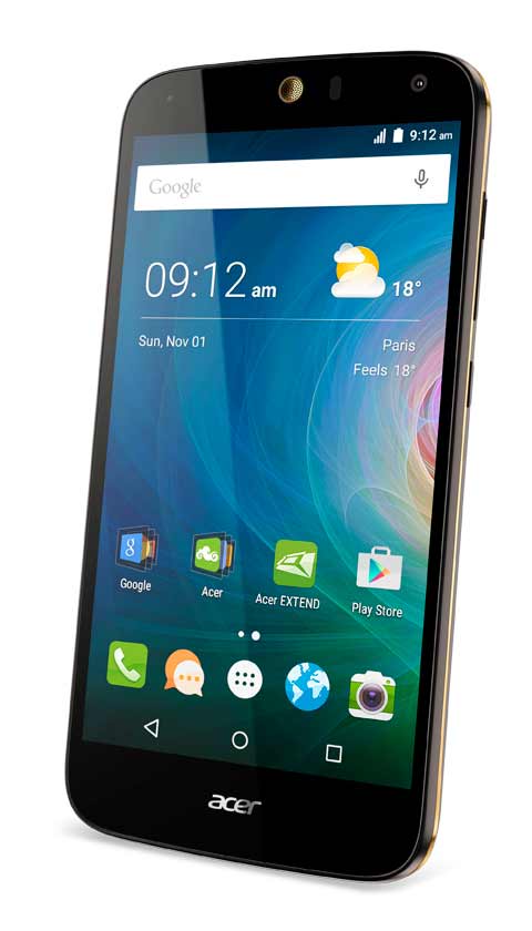 Liquid Z630 pantalla