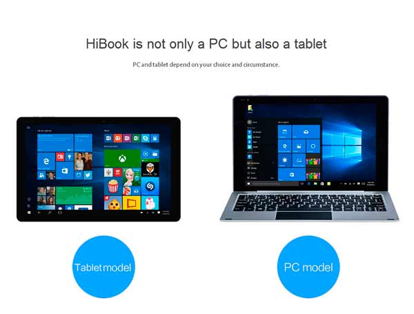 CHUWI HiBook 2 teclado