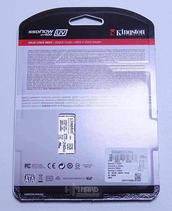 kingston SSDnow UV400 2