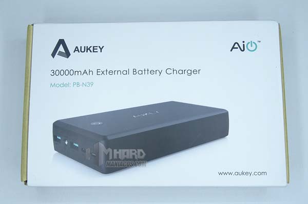 Power Bank Aukey 30.000mAh -pb-n39-1