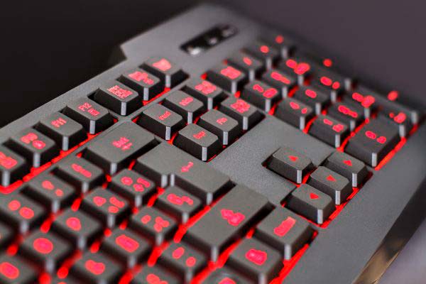 teclado mk116 iluminado