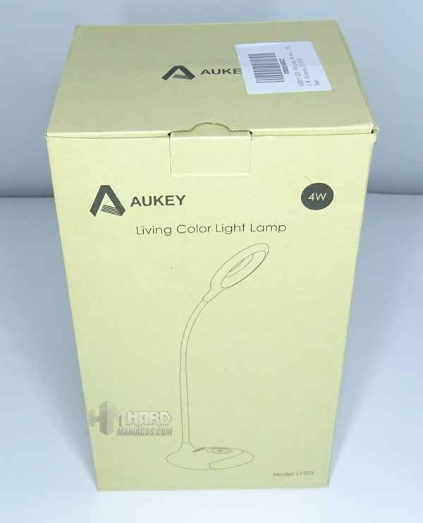 lámpara de escritorio portátil RGB Aukey 1