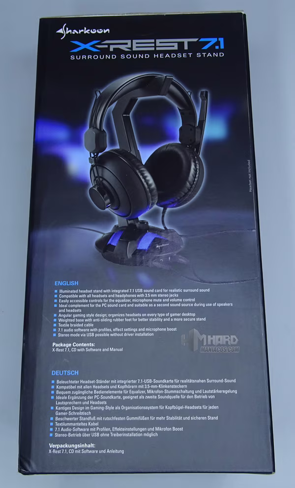 Sharkoon X-Rest 7.1 7