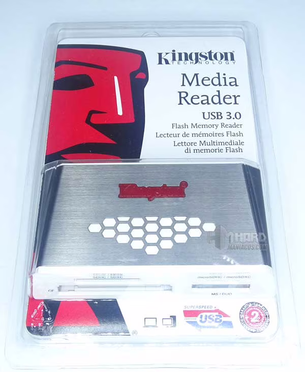 lector de tarjetas de Kingston