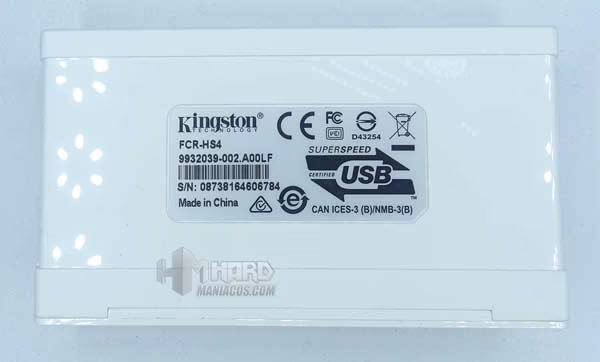 lector de tarjetas de Kingston