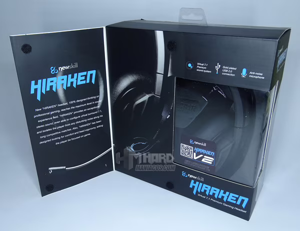 Auriculares Newskill HIRAKEN V2