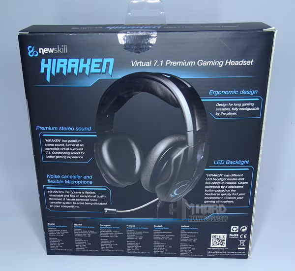 Auriculares Newskill HIRAKEN V2