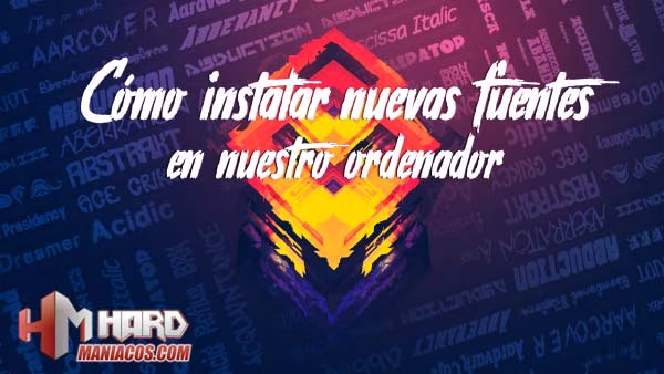 tutorial nuevas fuentes de texto
