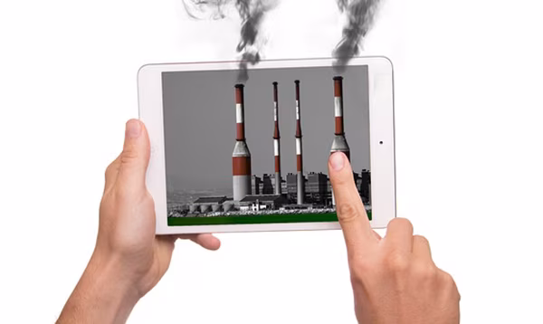 medidor de calidad de aire de Acer