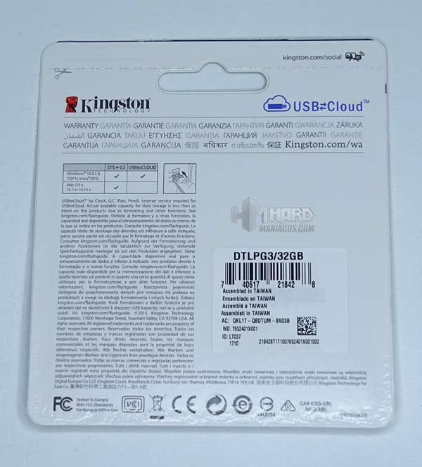 Kingston DataTraveler locker USB