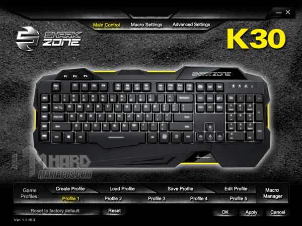 Shark Zone K30 software 1