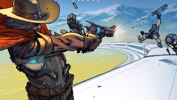 cómic digital de Overwatch