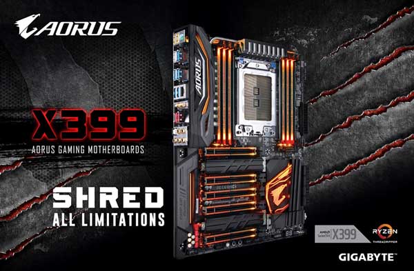 Gigabyte presenta la placa base X399 AORUS Gaming 7