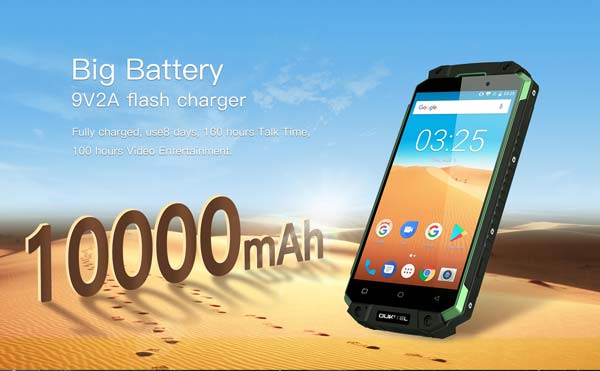 Test en el OUKITEL K10000 MAX