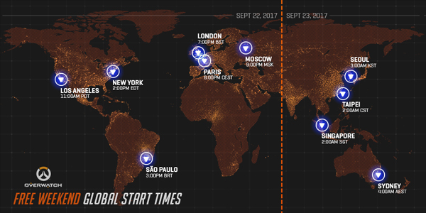 Nuevo fin de semana gratis de Overwatch