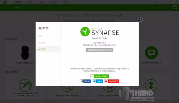 Razer Synapse 3 beta Lancehead 12