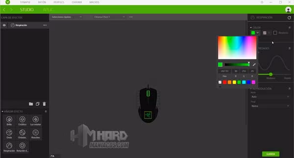 Razer Synapse 3 beta Iluminacion 16