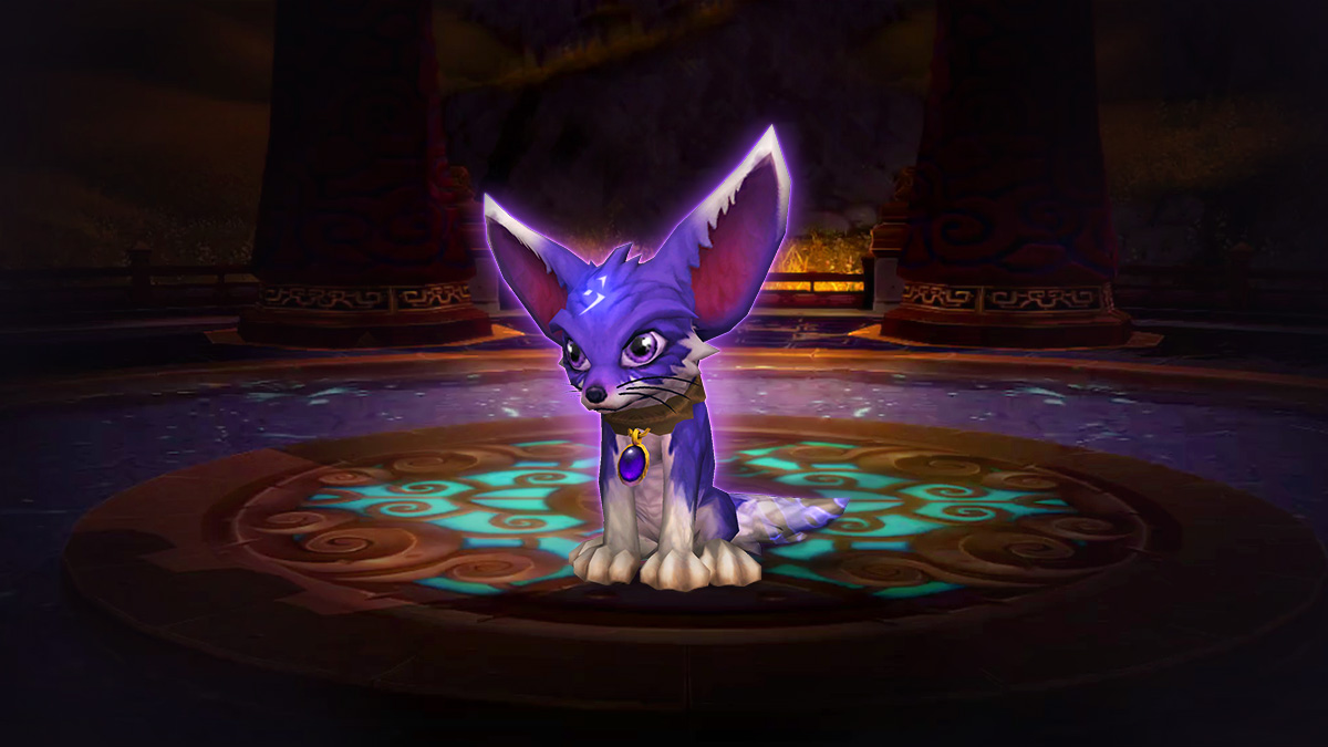 El zorro Sombra, la nueva mascota de World of Warcraft