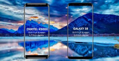oukitel k5000 se mide con el s8 samsung